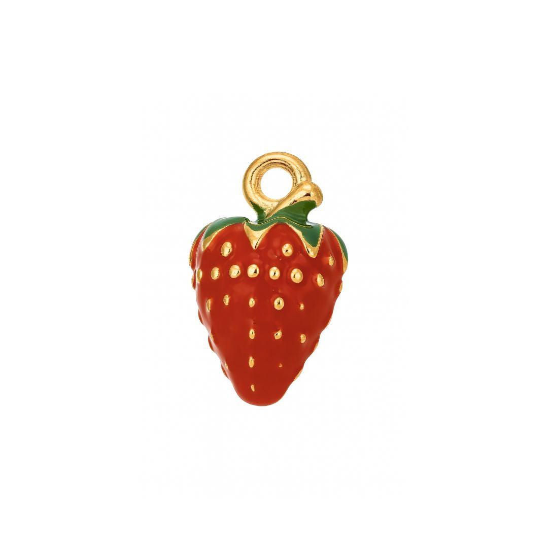 Red Strawberry Charm