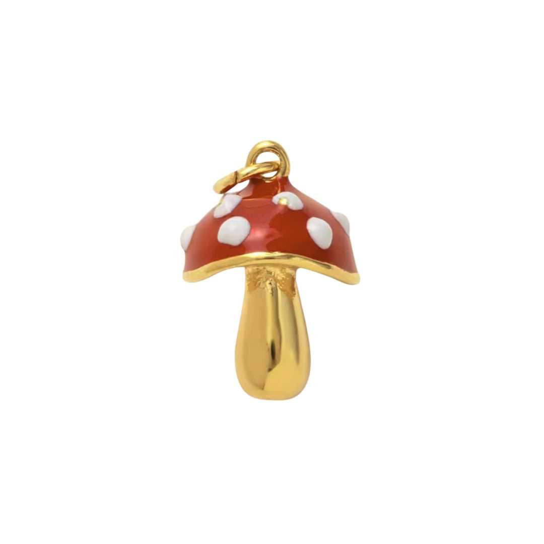 Glass Toadstool Charm