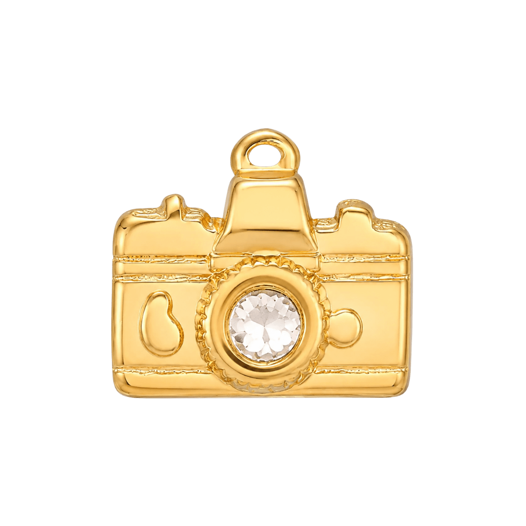 Camera Charm - Luisa Luxe gold jewellery