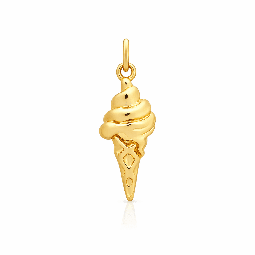 Ice - Cream Charm - Luisa Luxe gold jewellery