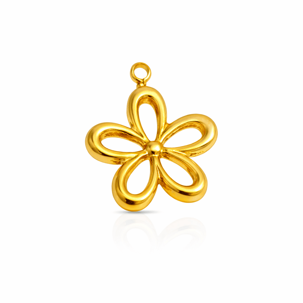 Flower Charm - Luisa Luxe gold jewellery