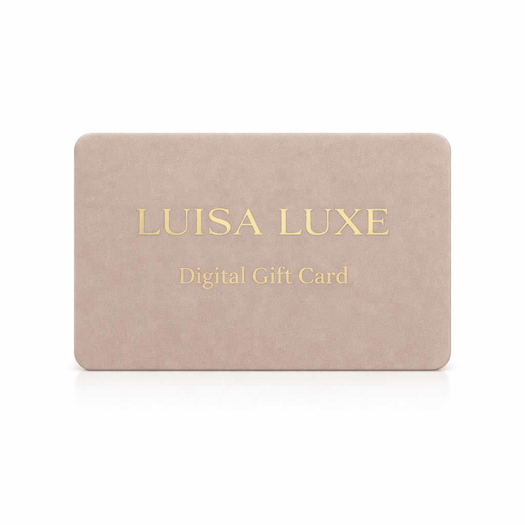Luisa Luxe Gift Card - Luisa Luxe gold jewellery
