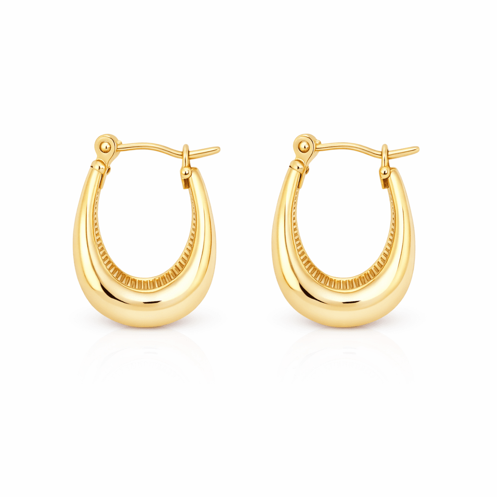Halo Earrings - Luisa Luxe gold jewellery