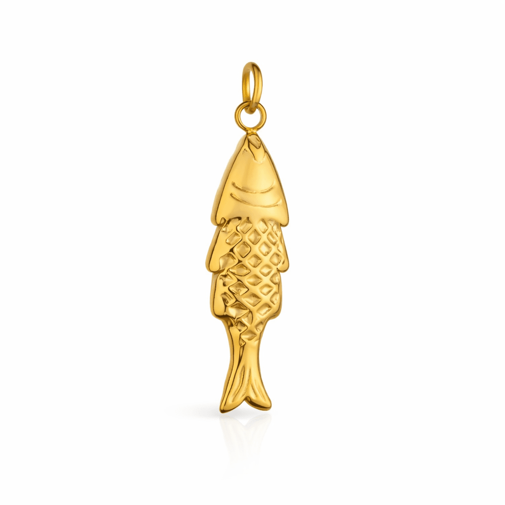 Lucky Fish Charm - Luisa Luxe gold jewellery