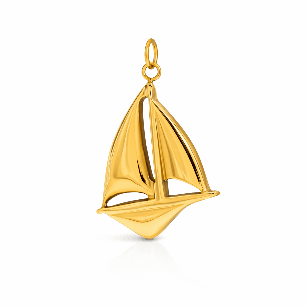 Sailing Boat Charm - Luisa Luxe gold jewellery