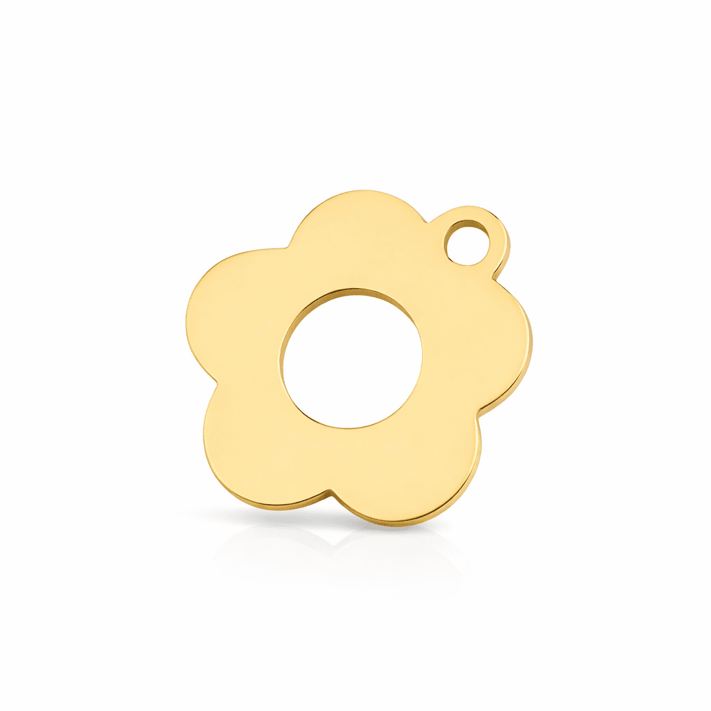 Billie Flower Charm - Luisa Luxe gold jewellery