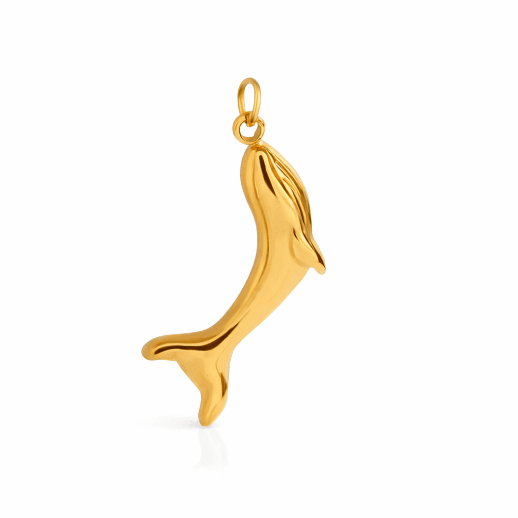 Whale Charm - Luisa Luxe gold jewellery