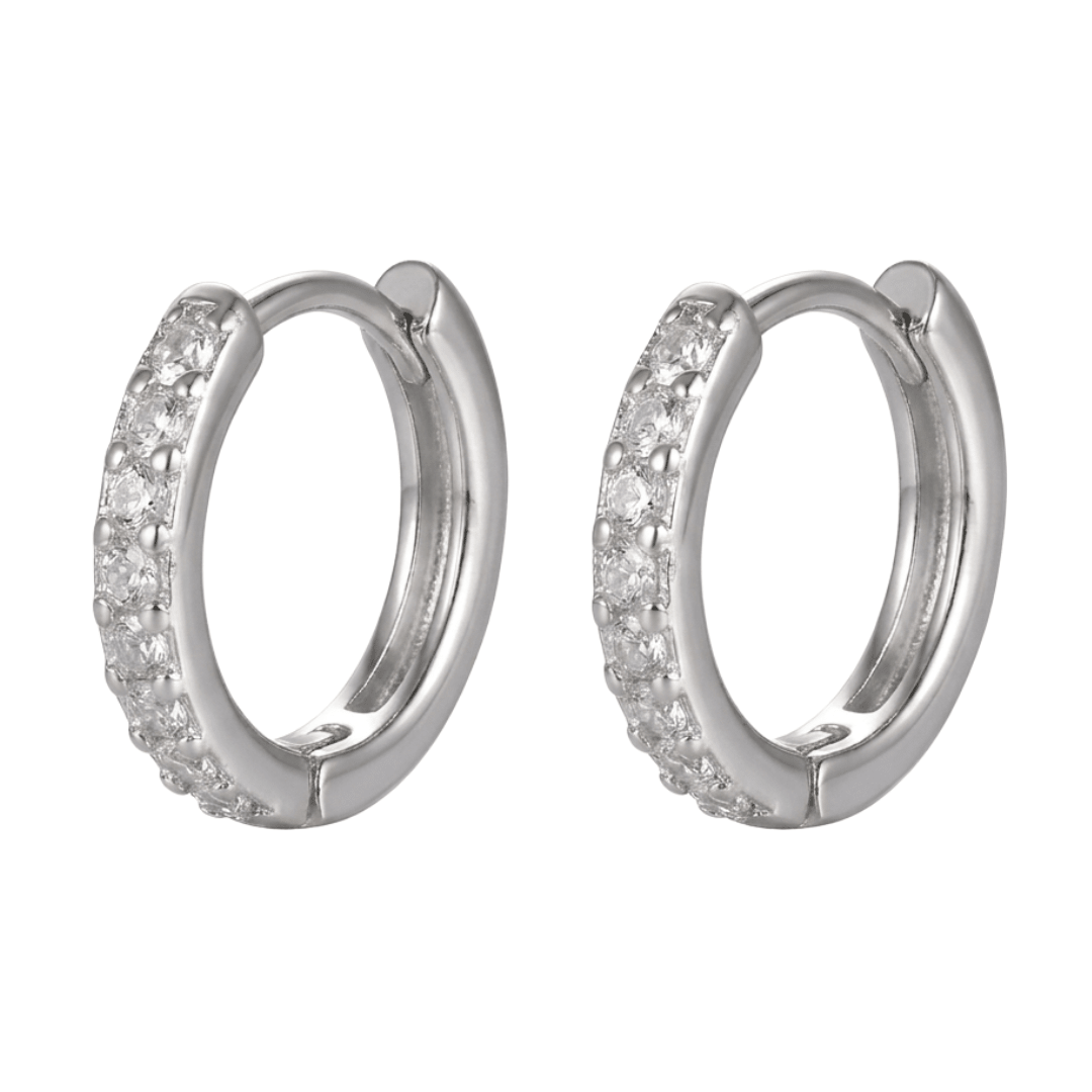 Chey Earrings | Silver - Luisa Luxe gold jewellery