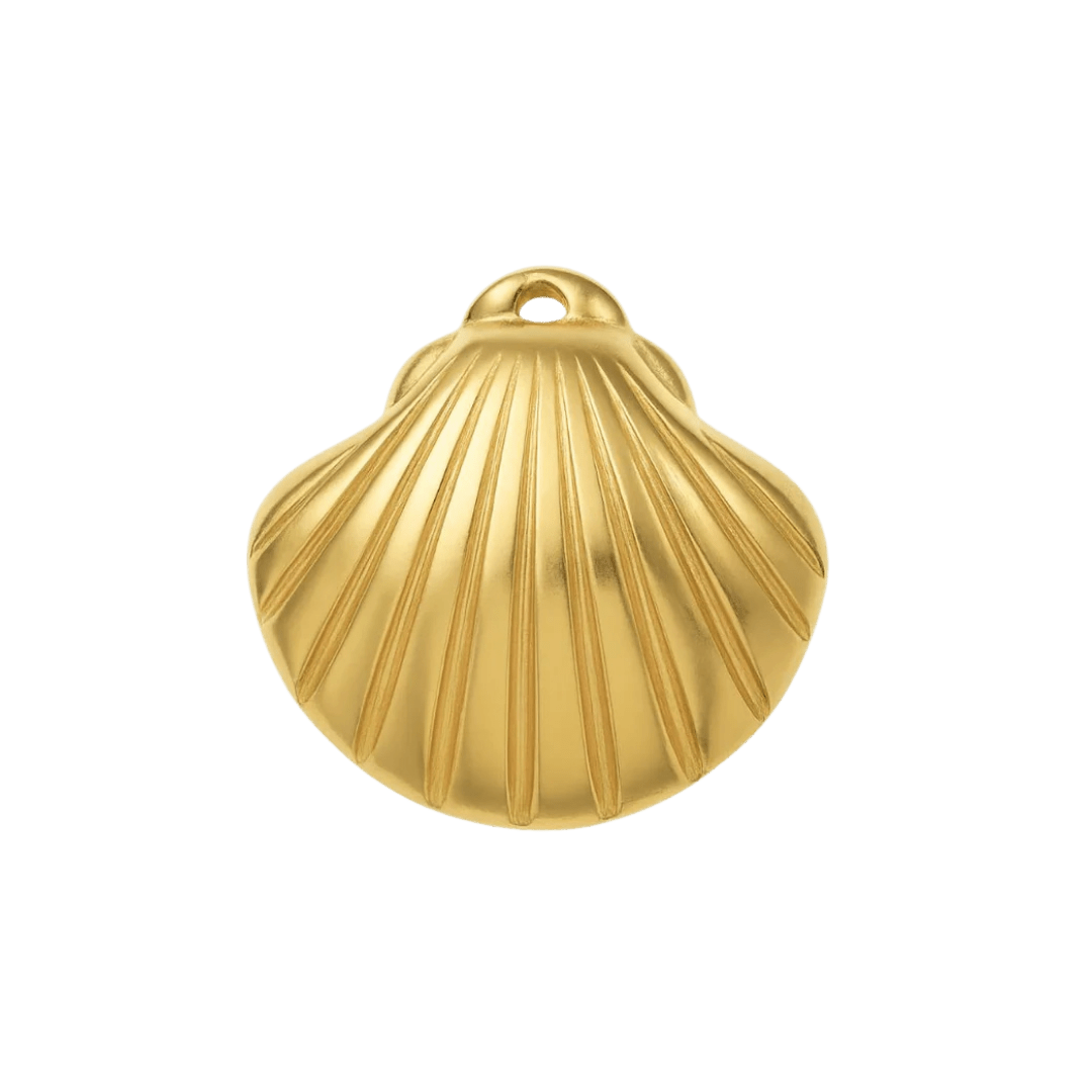 Clam Shell Charm - Luisa Luxe gold jewellery