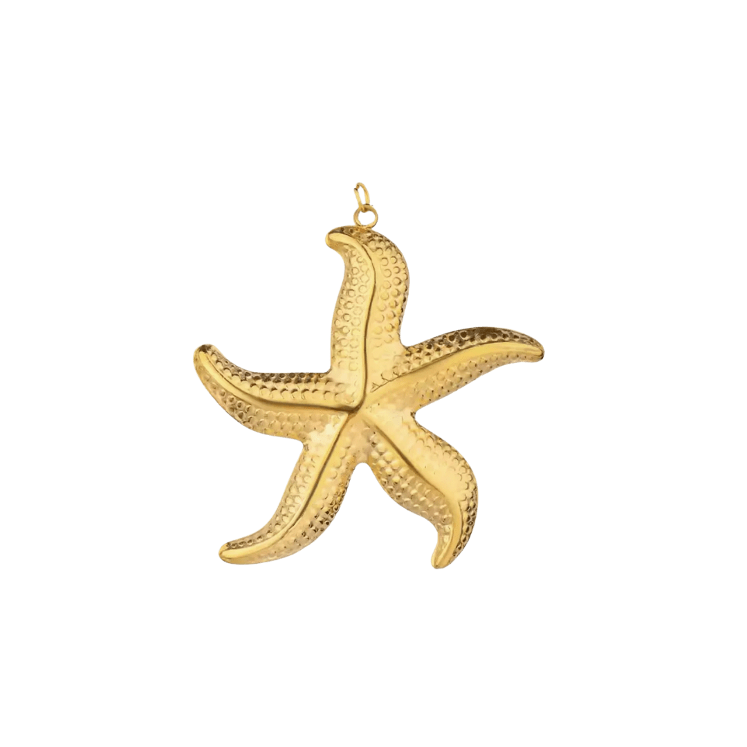 Classic Starfish Charm - Luisa Luxe gold jewellery