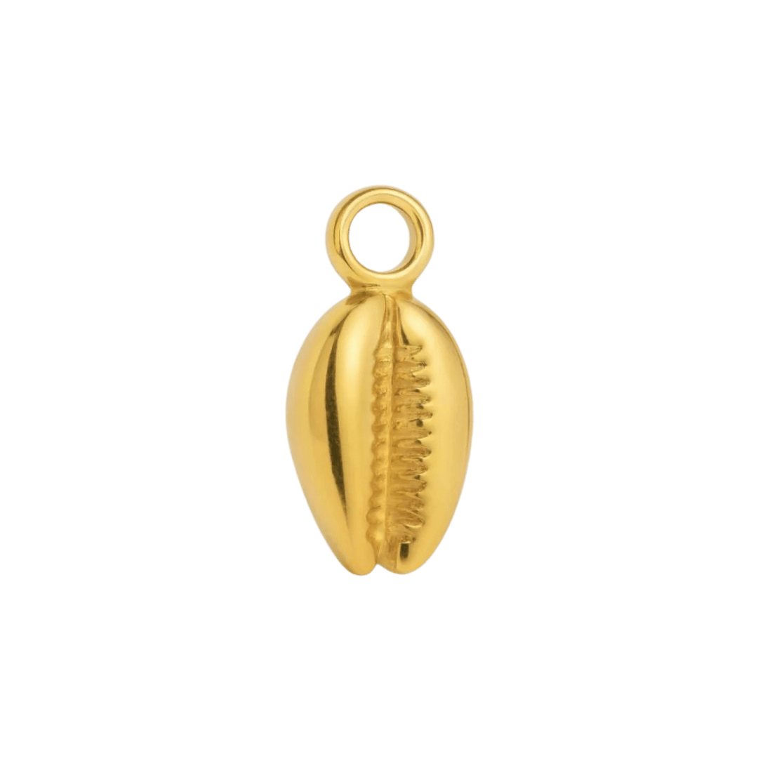Cowrie Shell Charm - Luisa Luxe gold jewellery