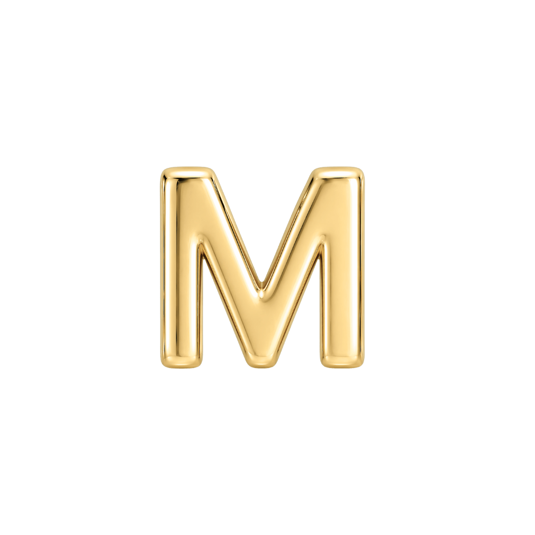 Custom Fine Initial Charm - Luisa Luxe gold jewellery