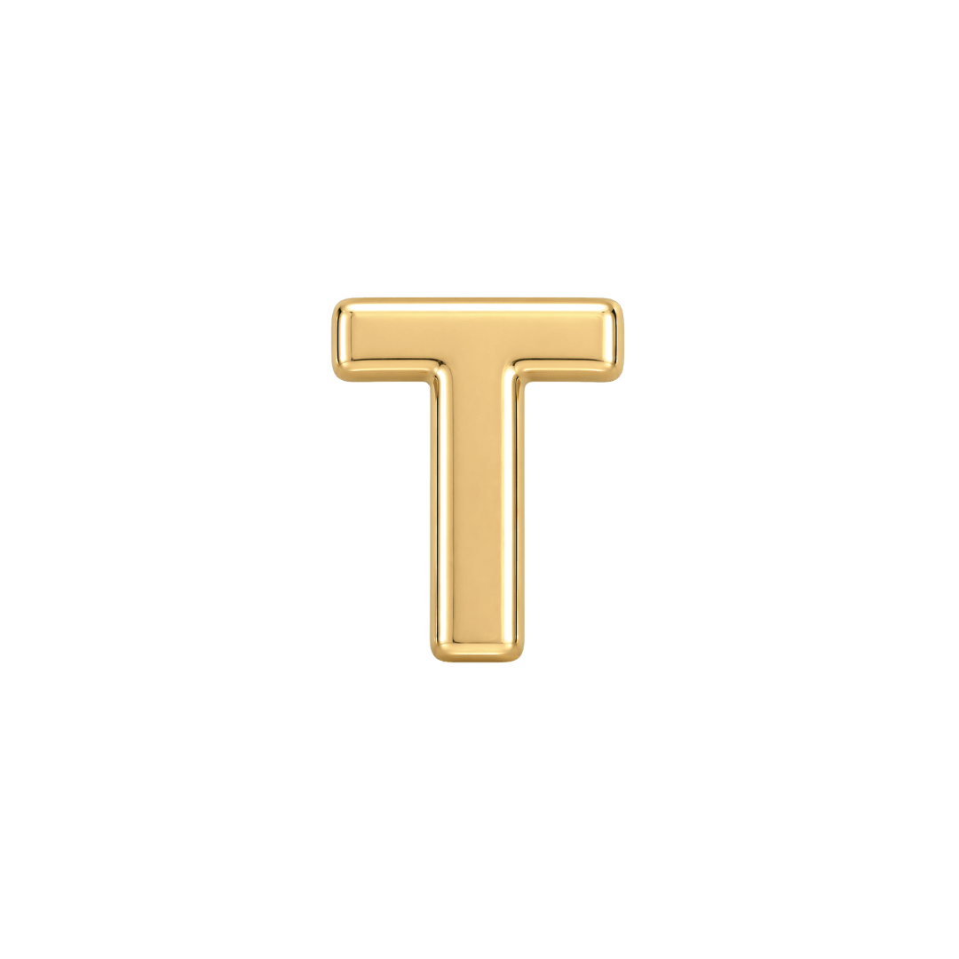 Custom Fine Initial Charm - Luisa Luxe gold jewellery