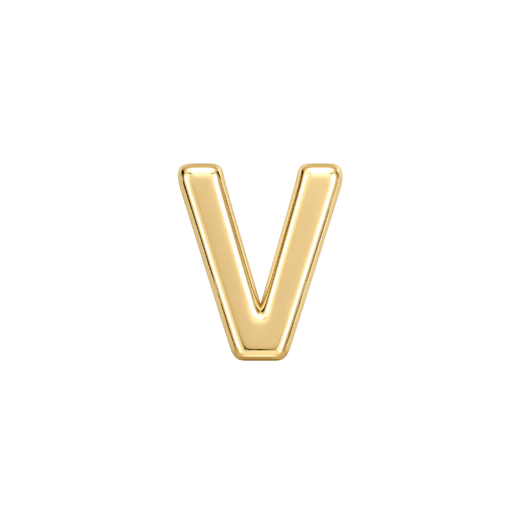 Custom Fine Initial Charm - Luisa Luxe gold jewellery