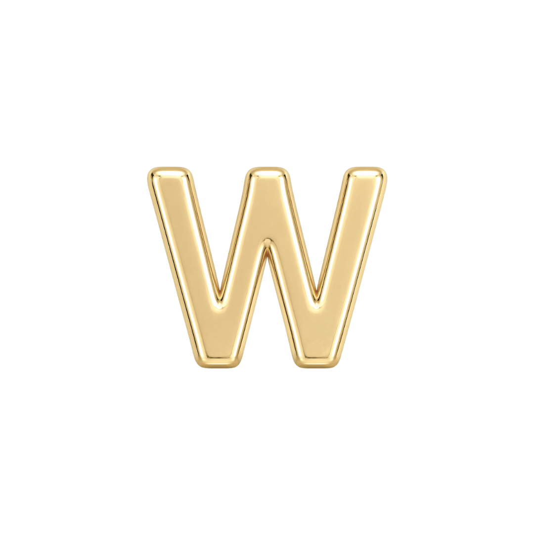 Custom Fine Initial Charm - Luisa Luxe gold jewellery