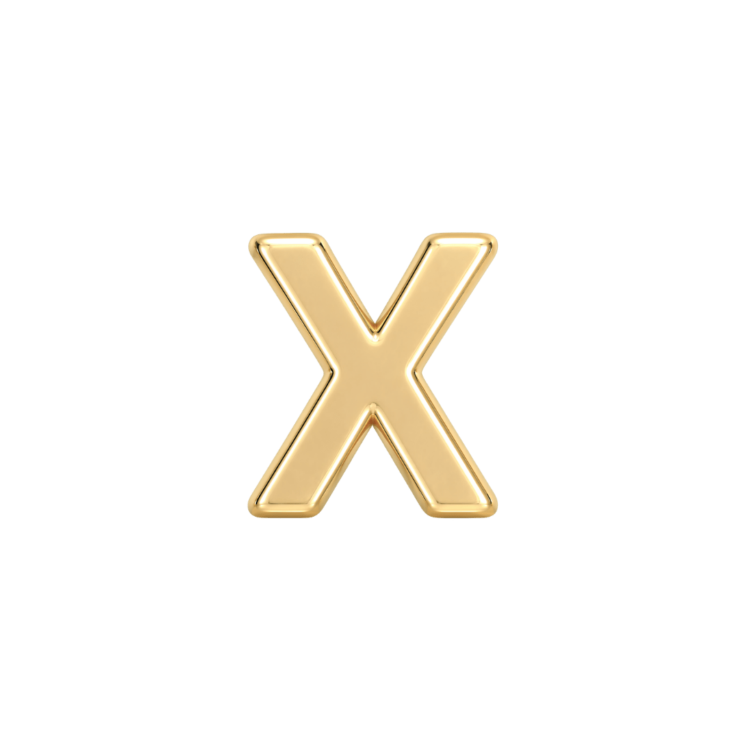 Custom Fine Initial Charm - Luisa Luxe gold jewellery