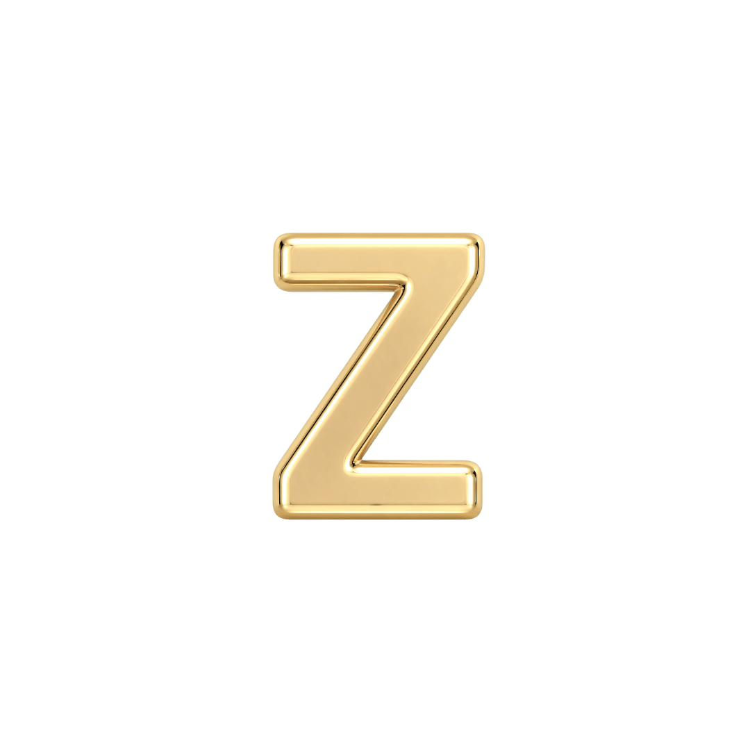 Custom Fine Initial Charm - Luisa Luxe gold jewellery