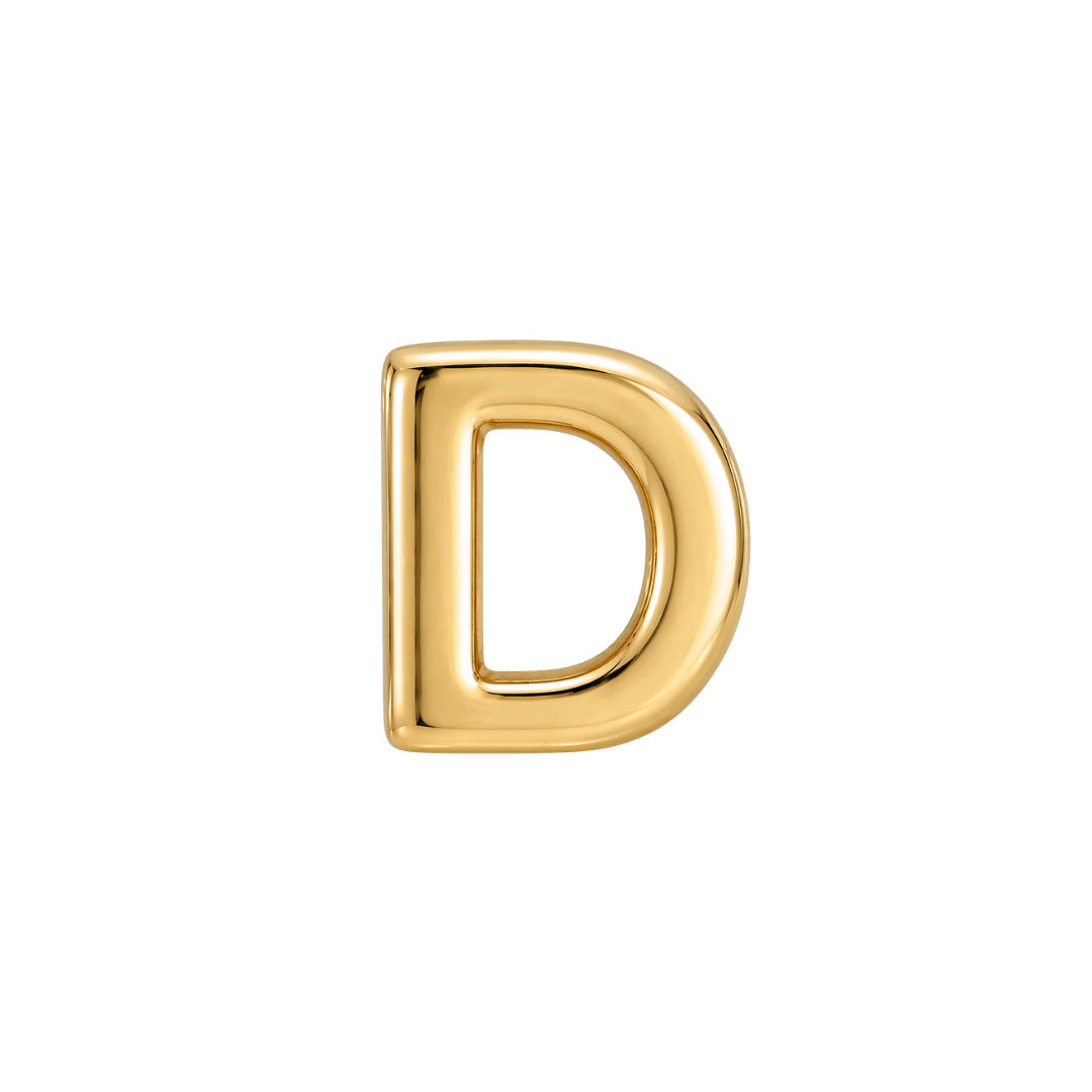 Custom Fine Initial Charm - Luisa Luxe gold jewellery