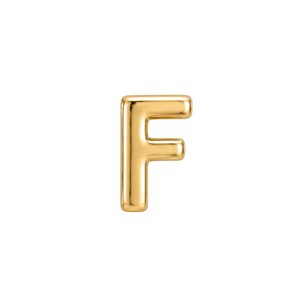 Custom Fine Initial Charm - Luisa Luxe gold jewellery