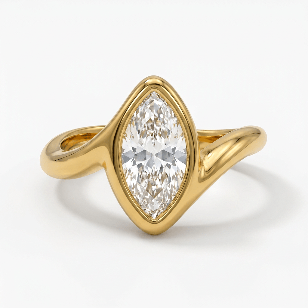 Goldie Ring - Luisa Luxe gold jewellery