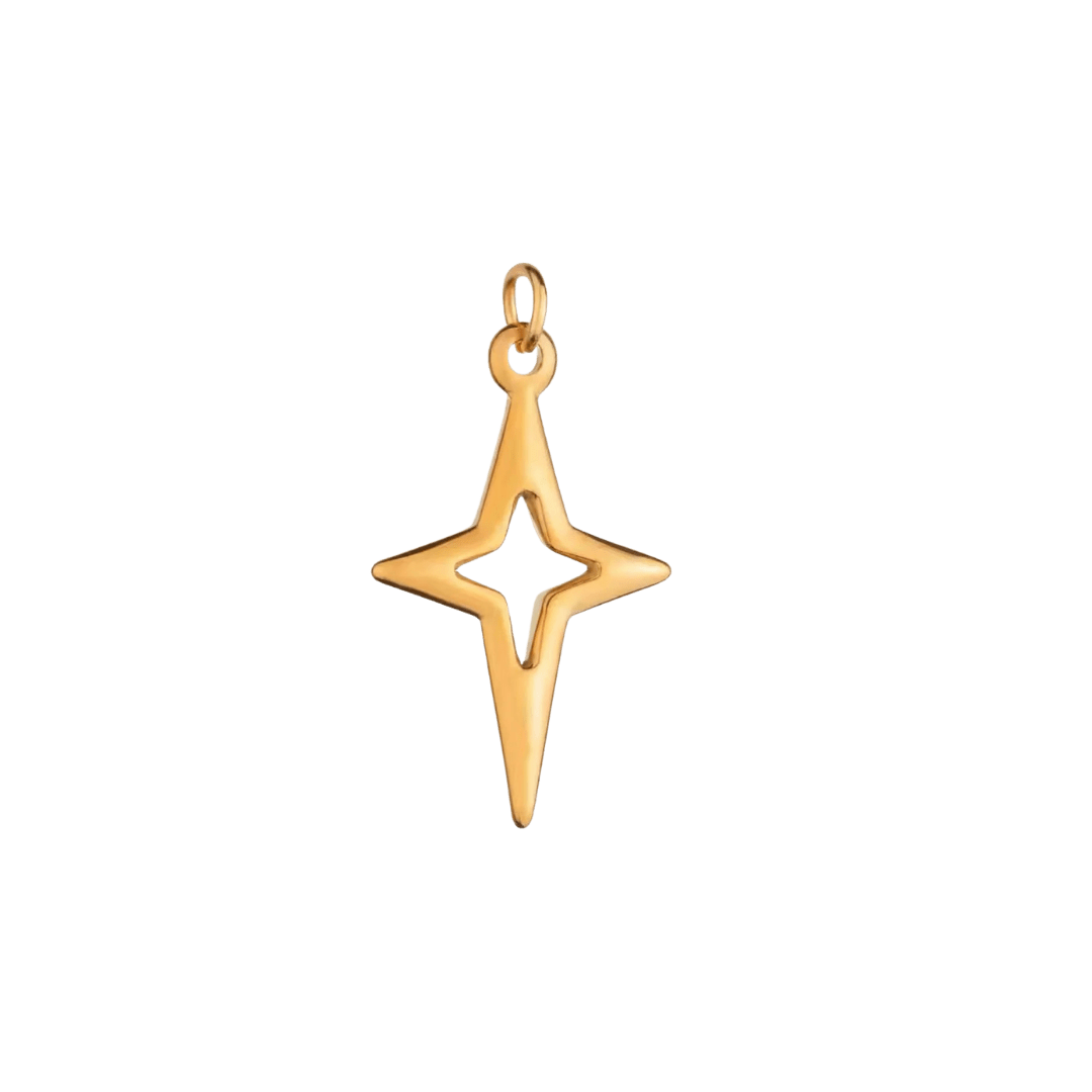 Guiding Star Charm - Luisa Luxe gold jewellery