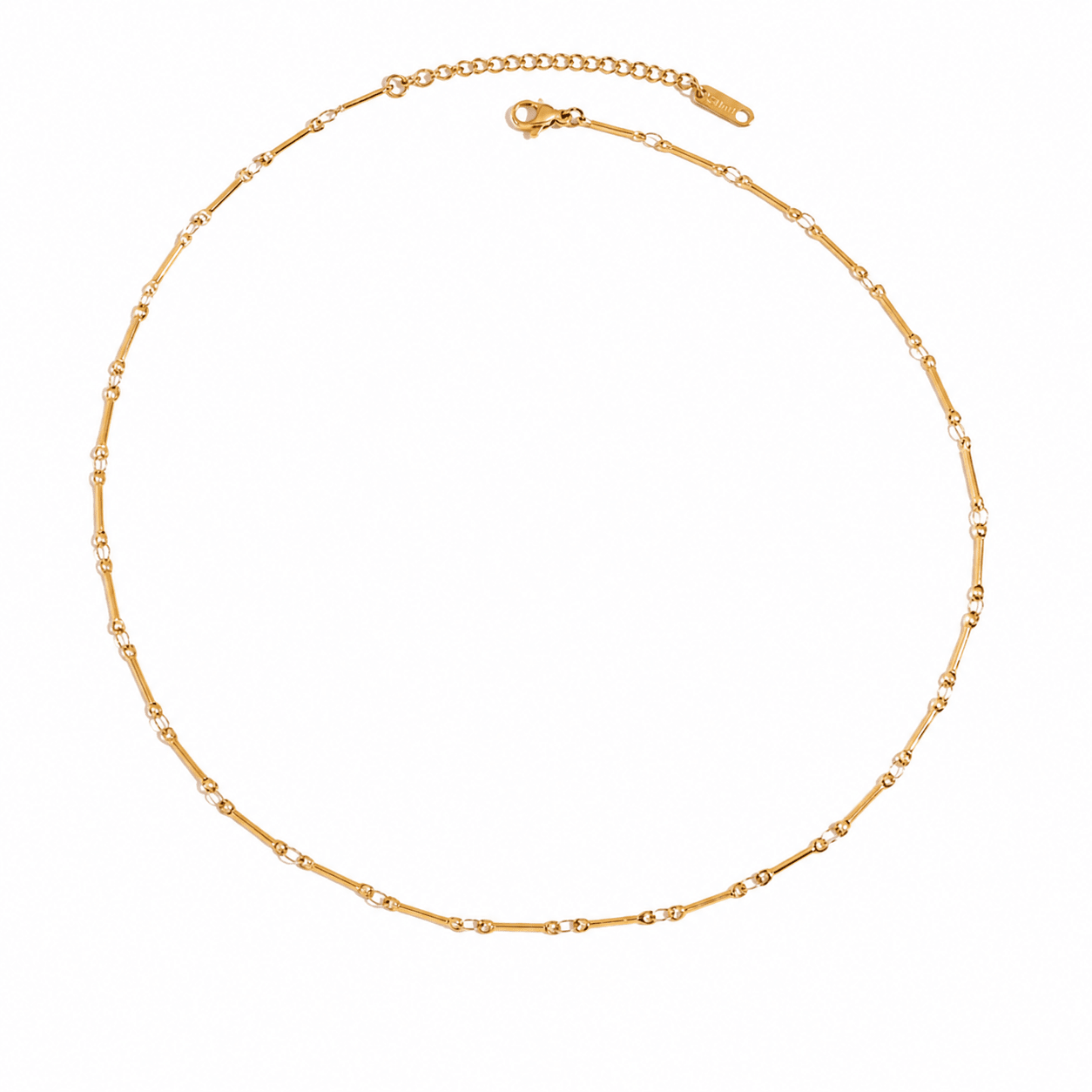 Dainty Bar Necklace - Luisa Luxe gold jewellery