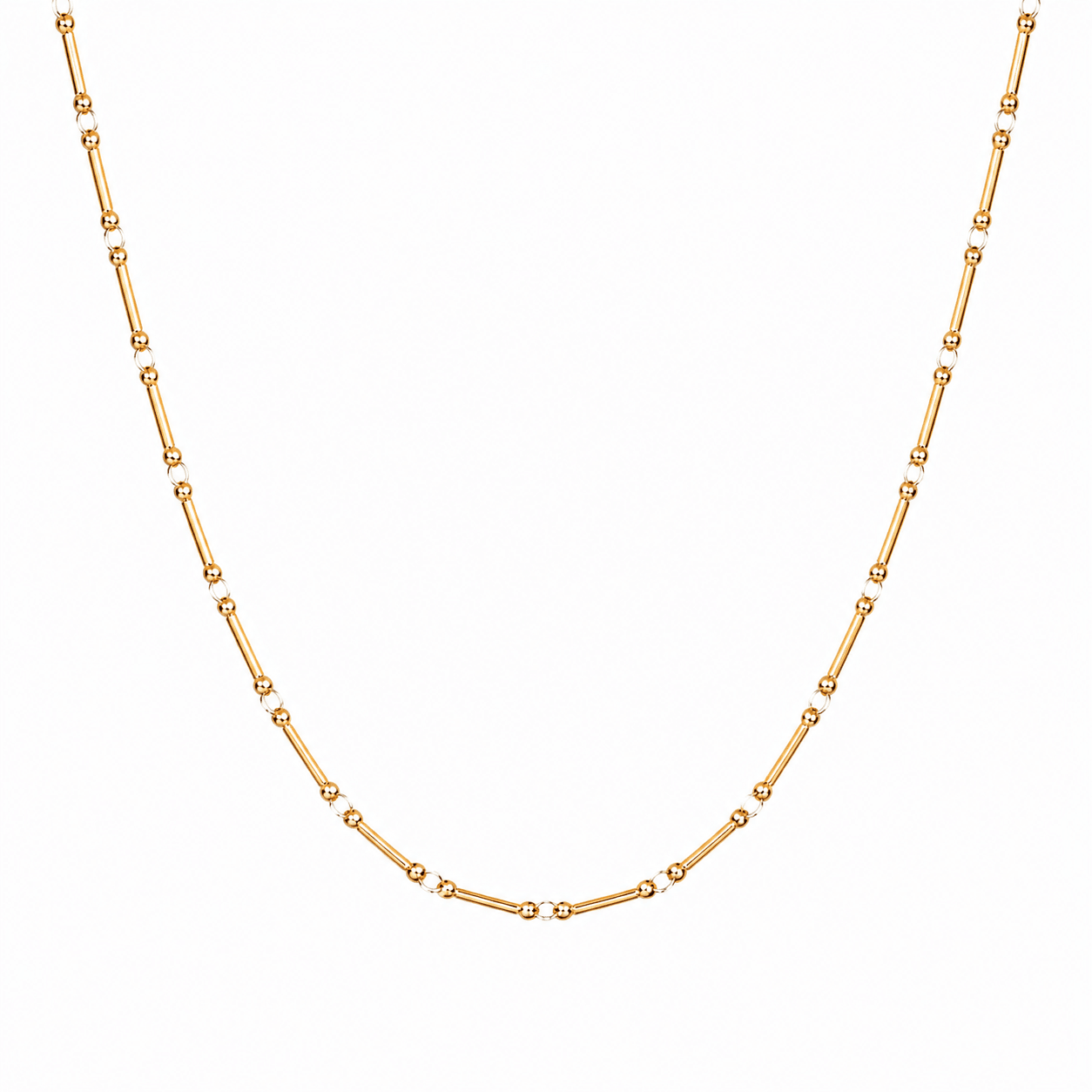 Dainty Bar Necklace - Luisa Luxe gold jewellery