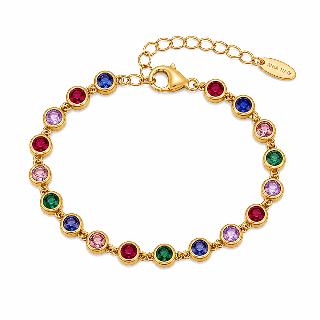 Celeste Coloured Bracelet - Luisa Luxe gold jewellery