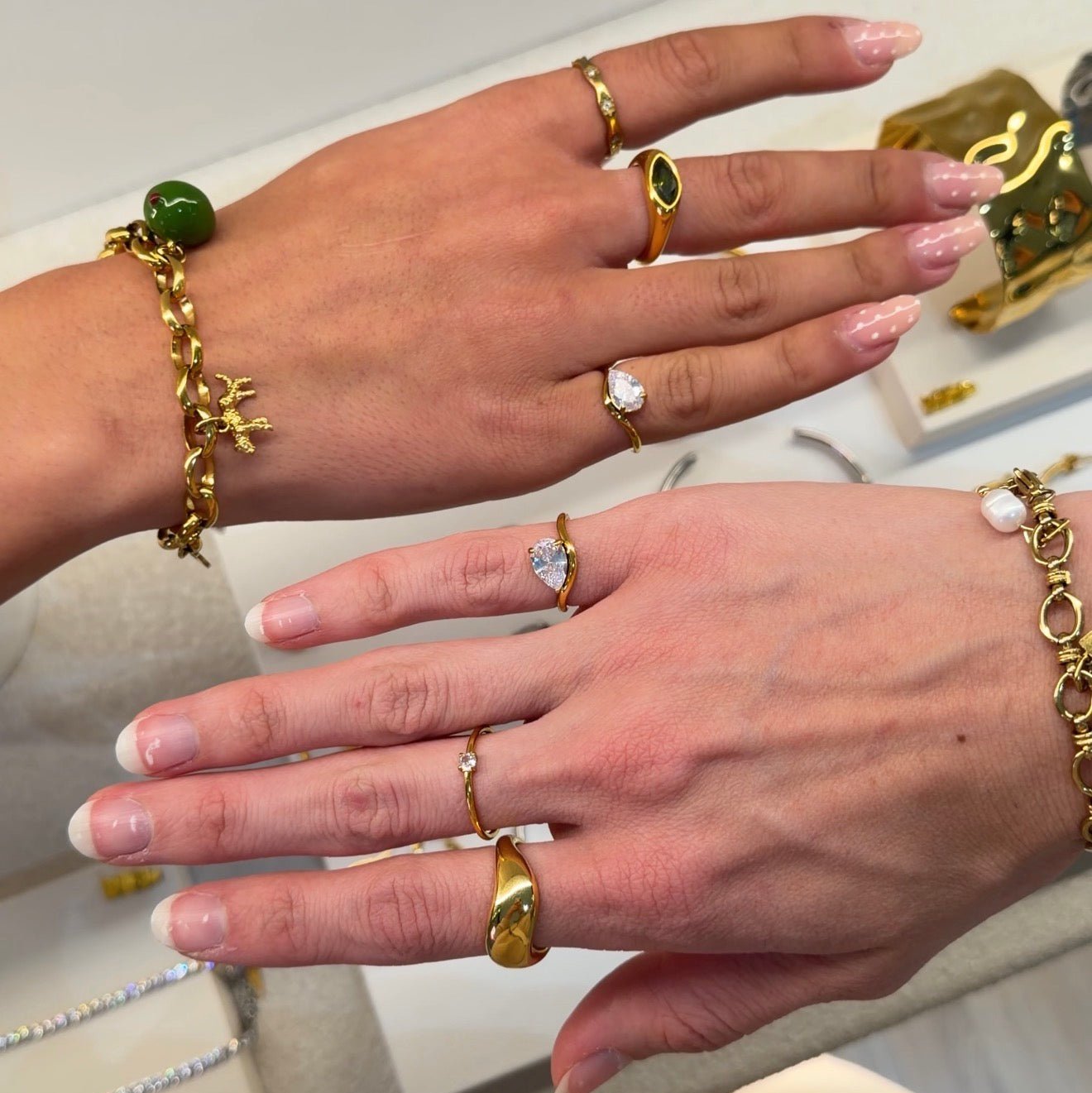 Thessa Ring - Luisa Luxe gold jewellery