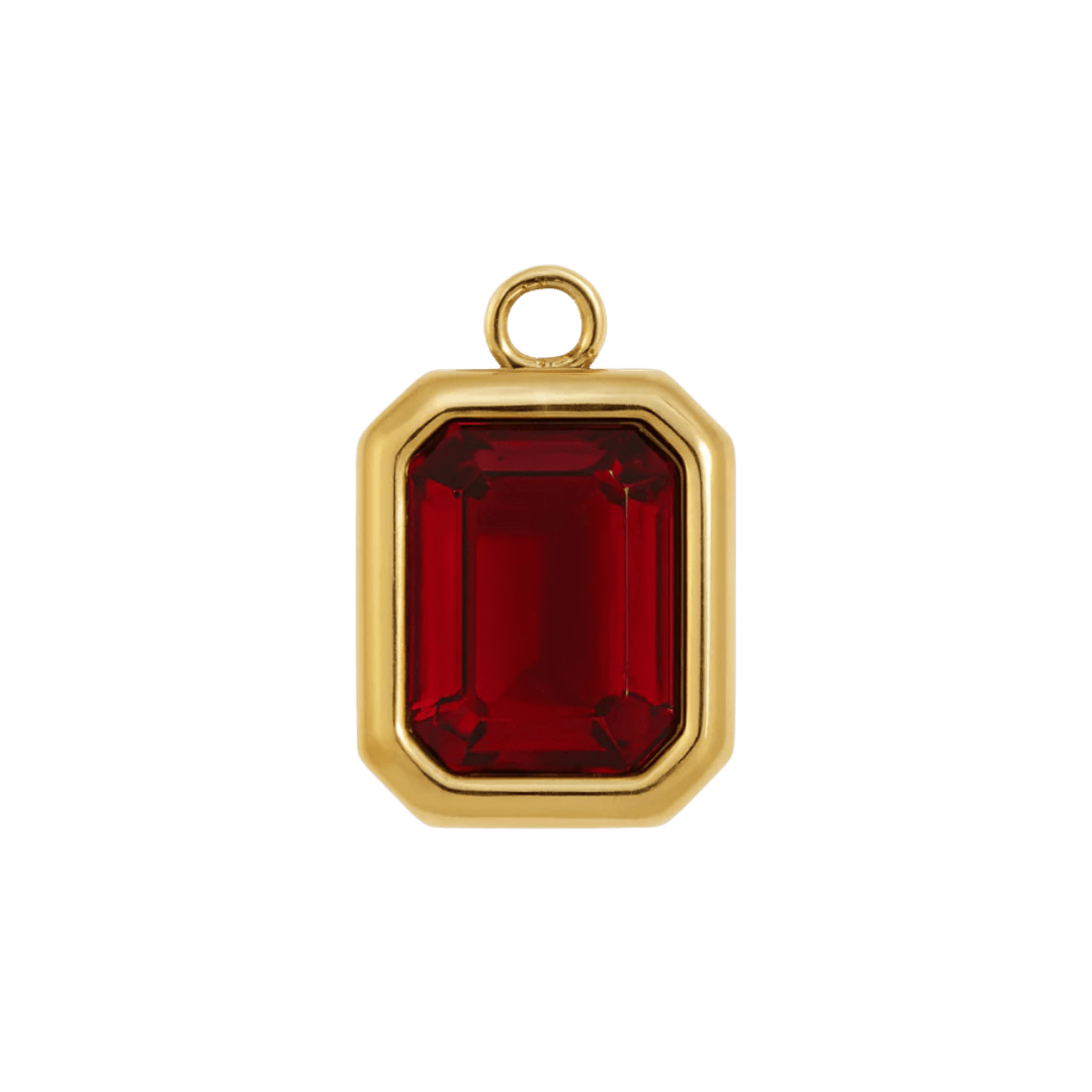 Pendant Birthstone Charm - Luisa Luxe gold jewellery