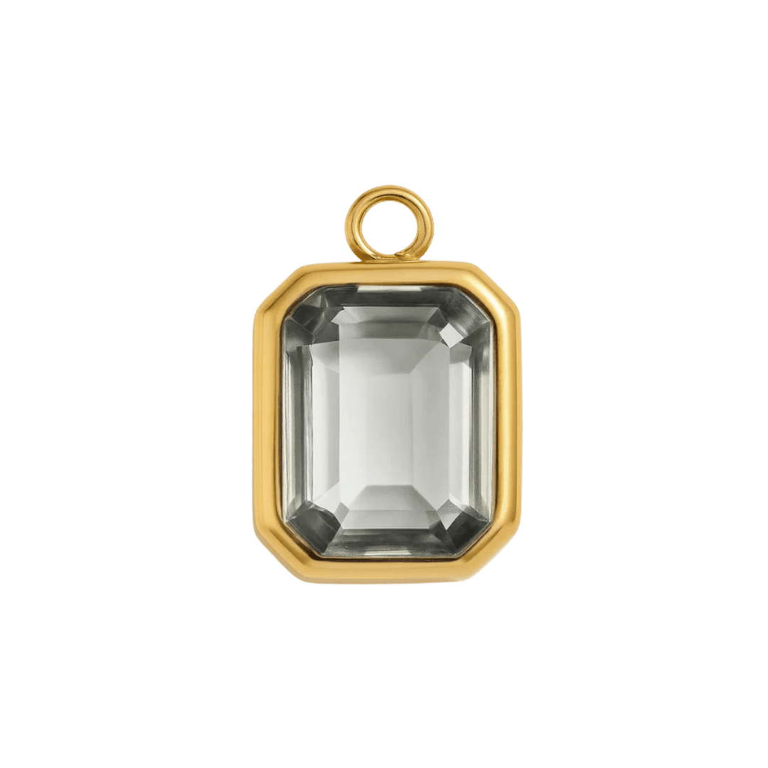 Pendant Birthstone Charm - Luisa Luxe gold jewellery