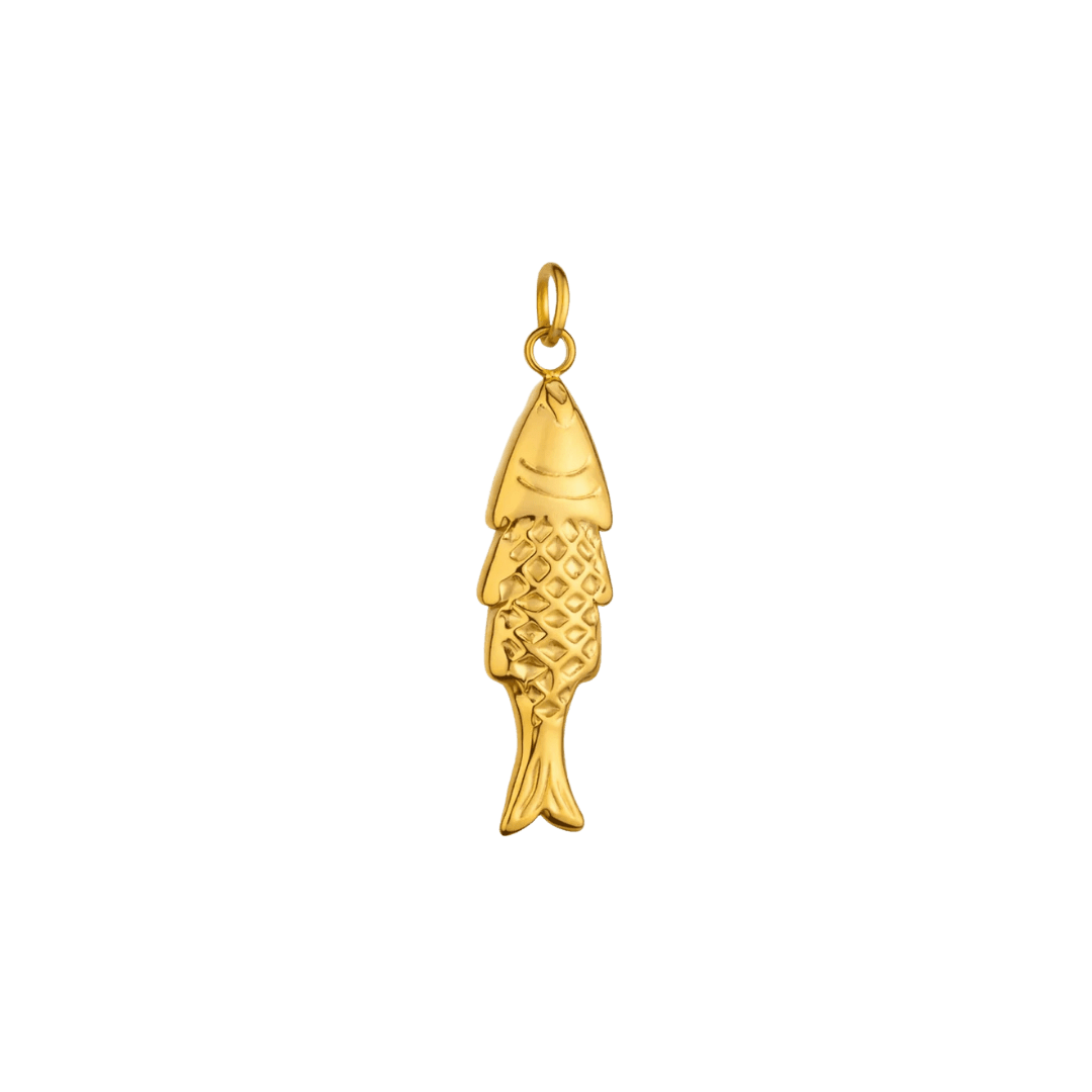 Lucky Fish Charm - Luisa Luxe gold jewellery