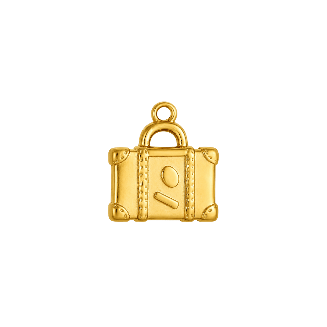 Suitcase Charm - Luisa Luxe gold jewellery