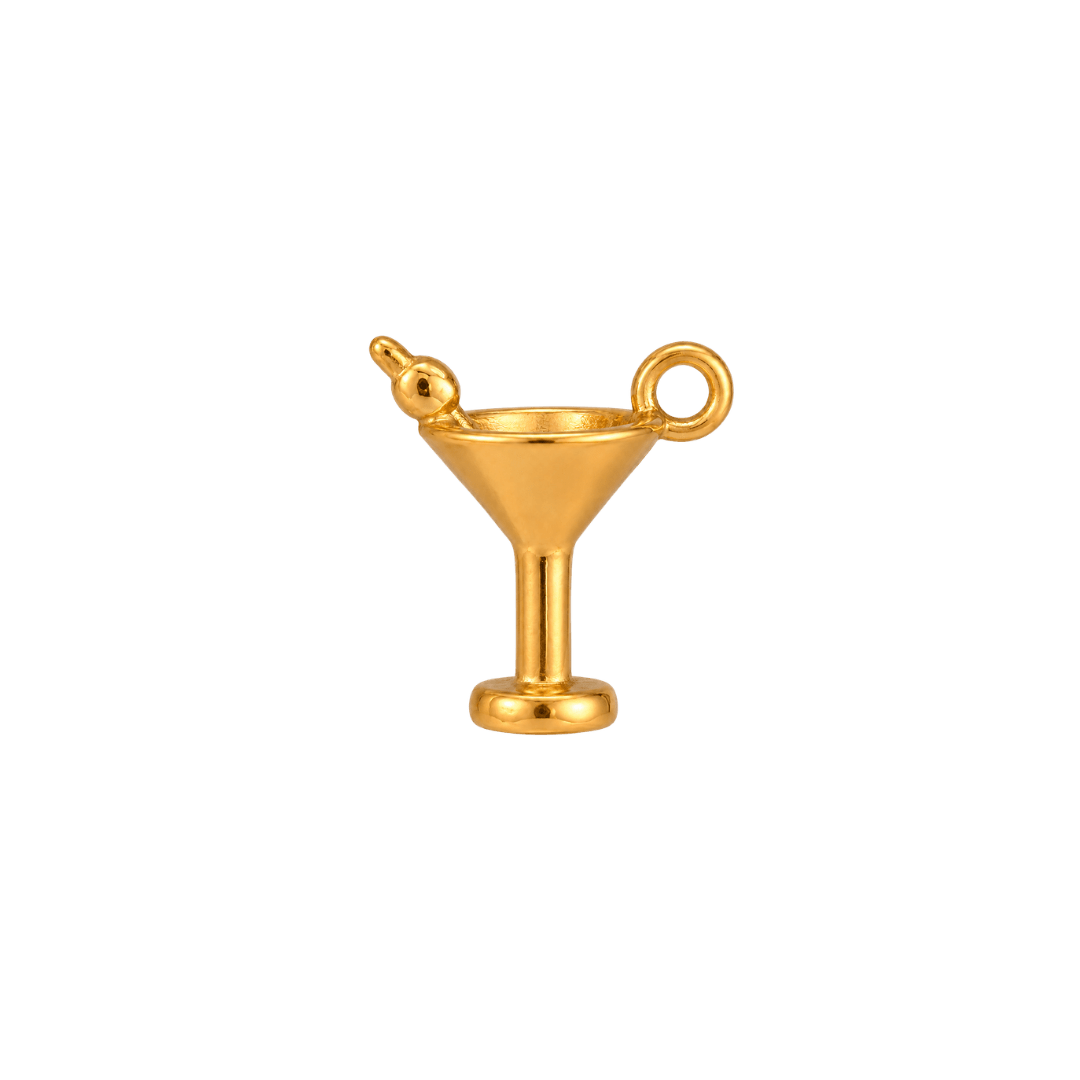 Martini Charm - Luisa Luxe gold jewellery
