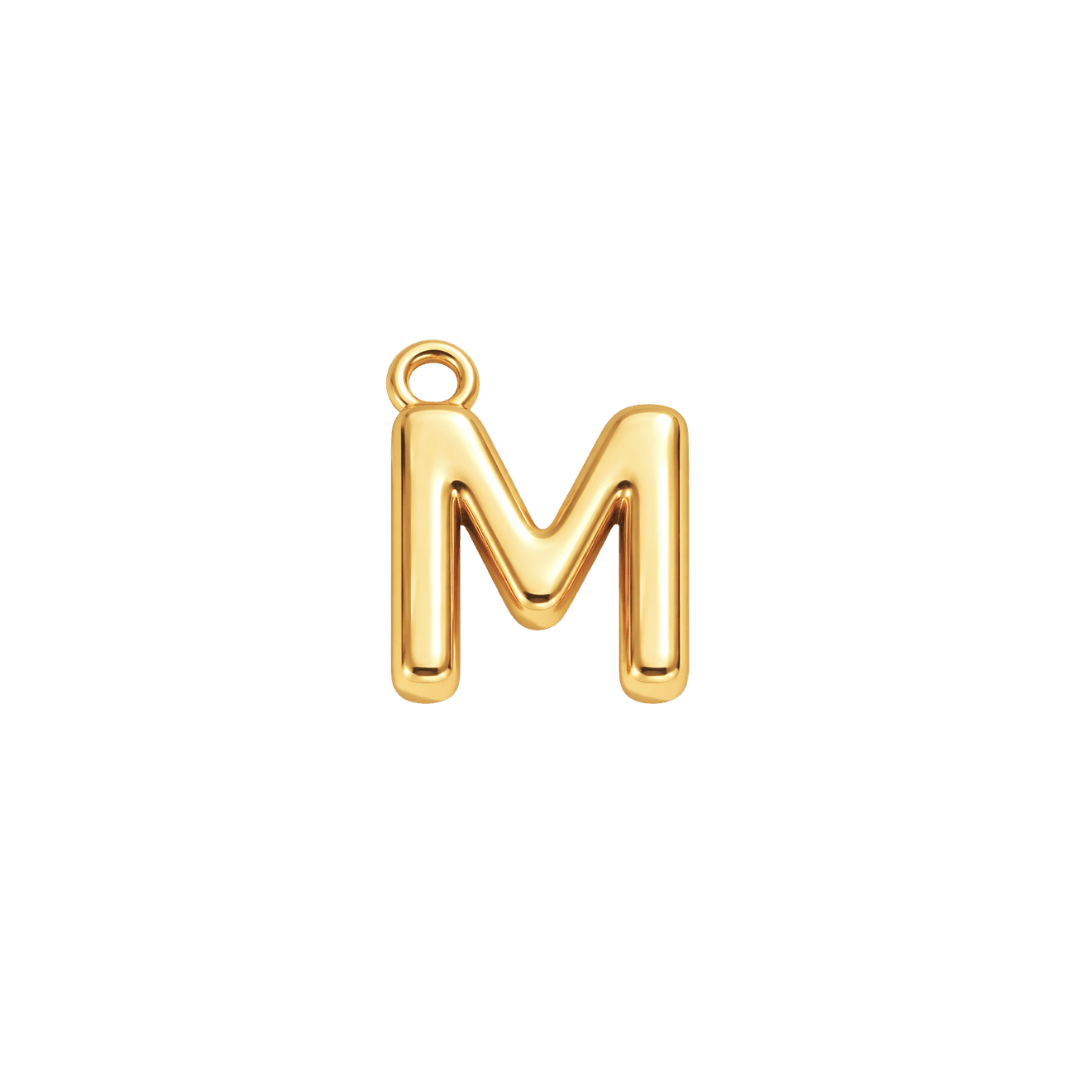 Mini Initial Charm - Luisa Luxe gold jewellery