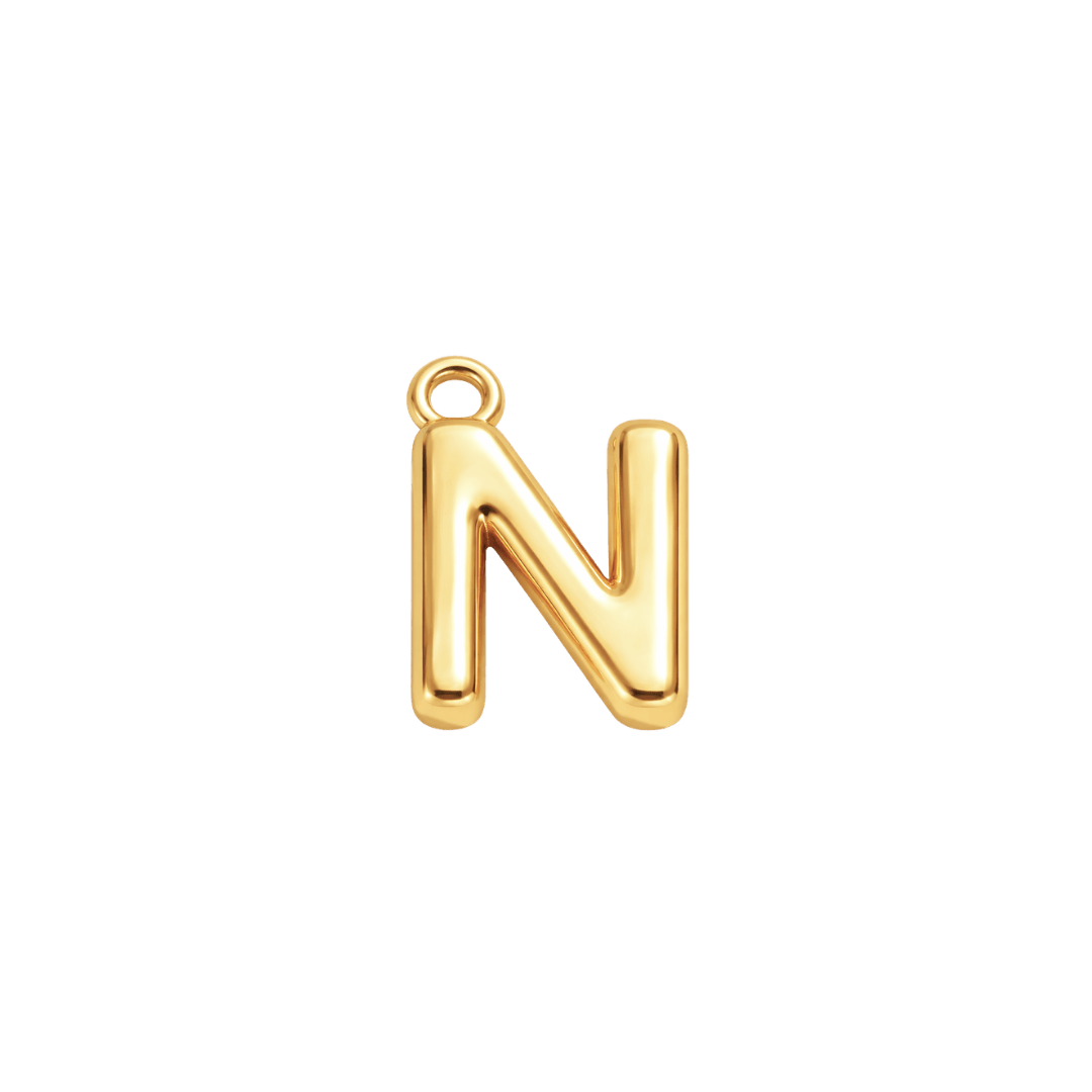 Mini Initial Charm - Luisa Luxe gold jewellery