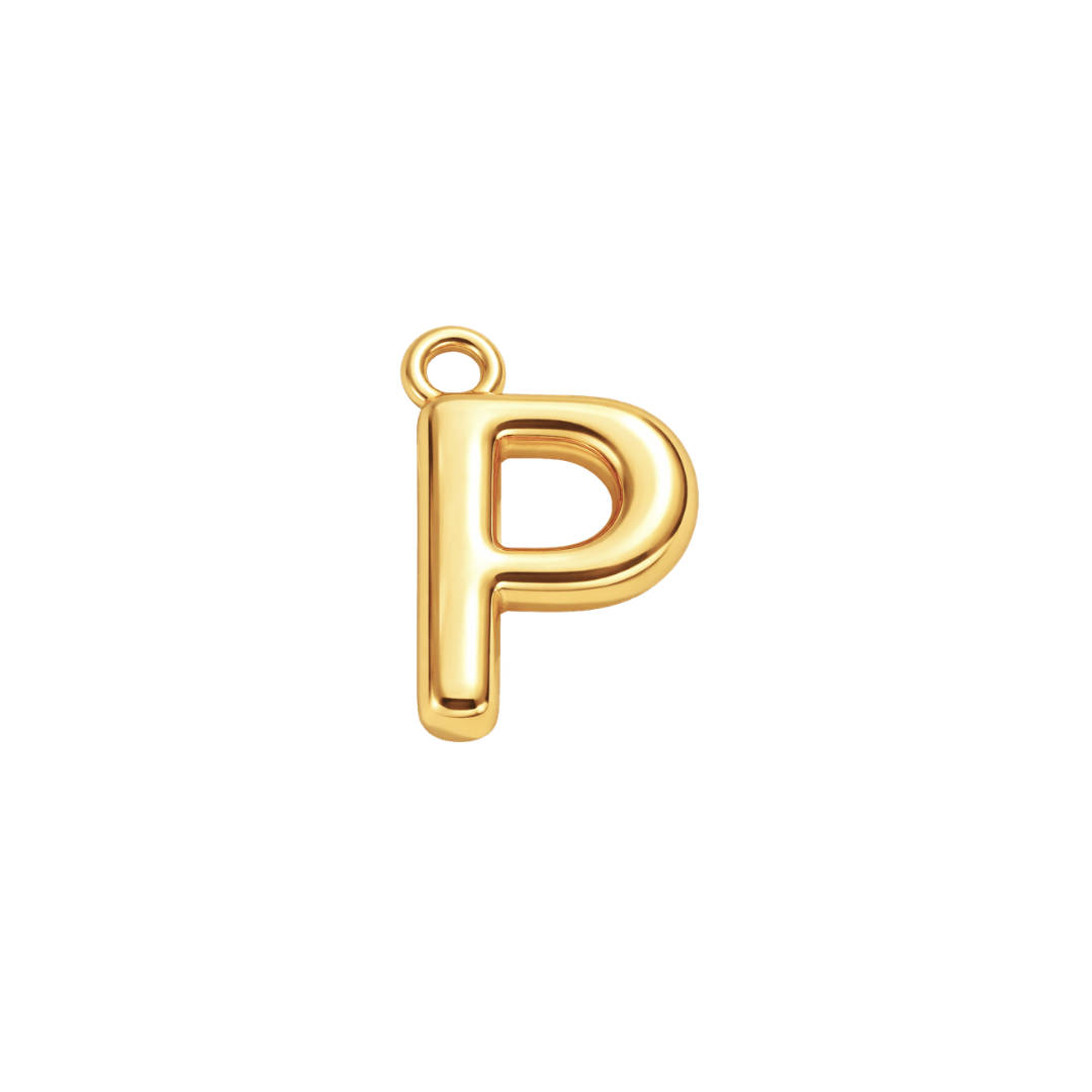 Mini Initial Charm - Luisa Luxe gold jewellery