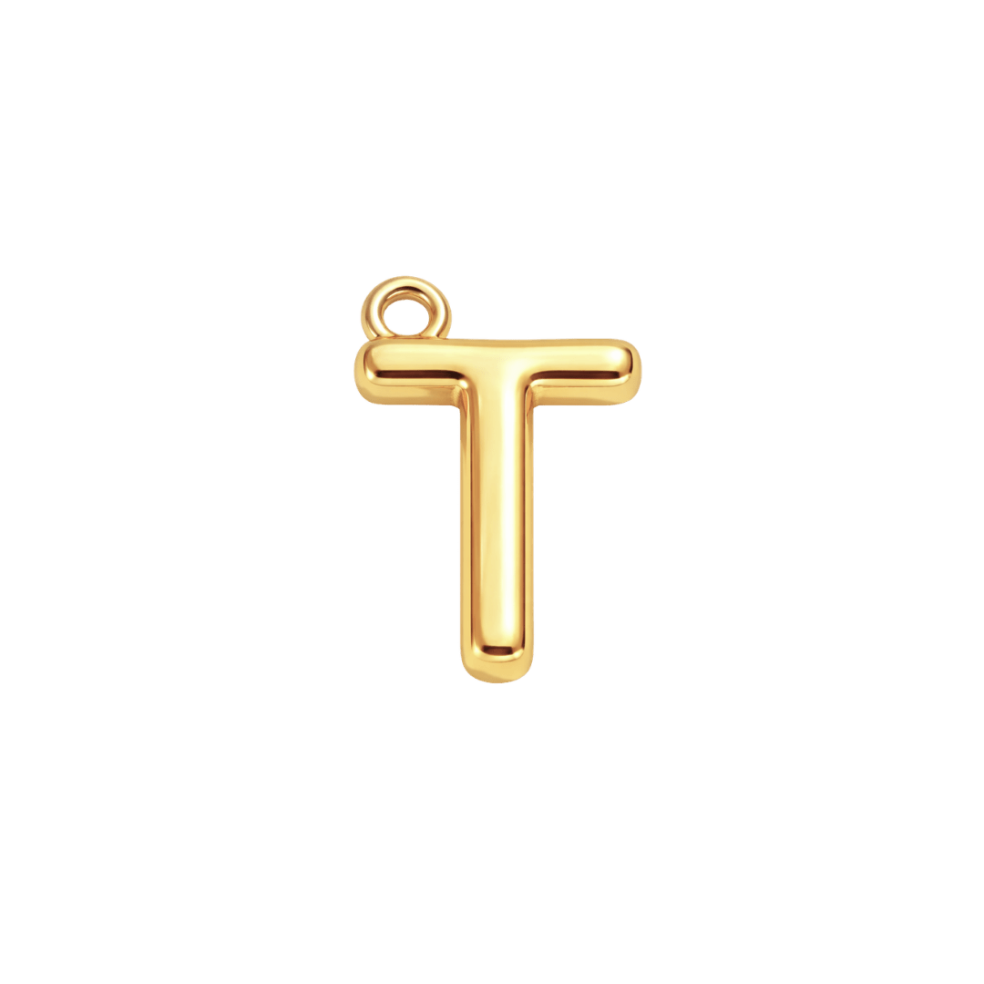 Mini Initial Charm - Luisa Luxe gold jewellery