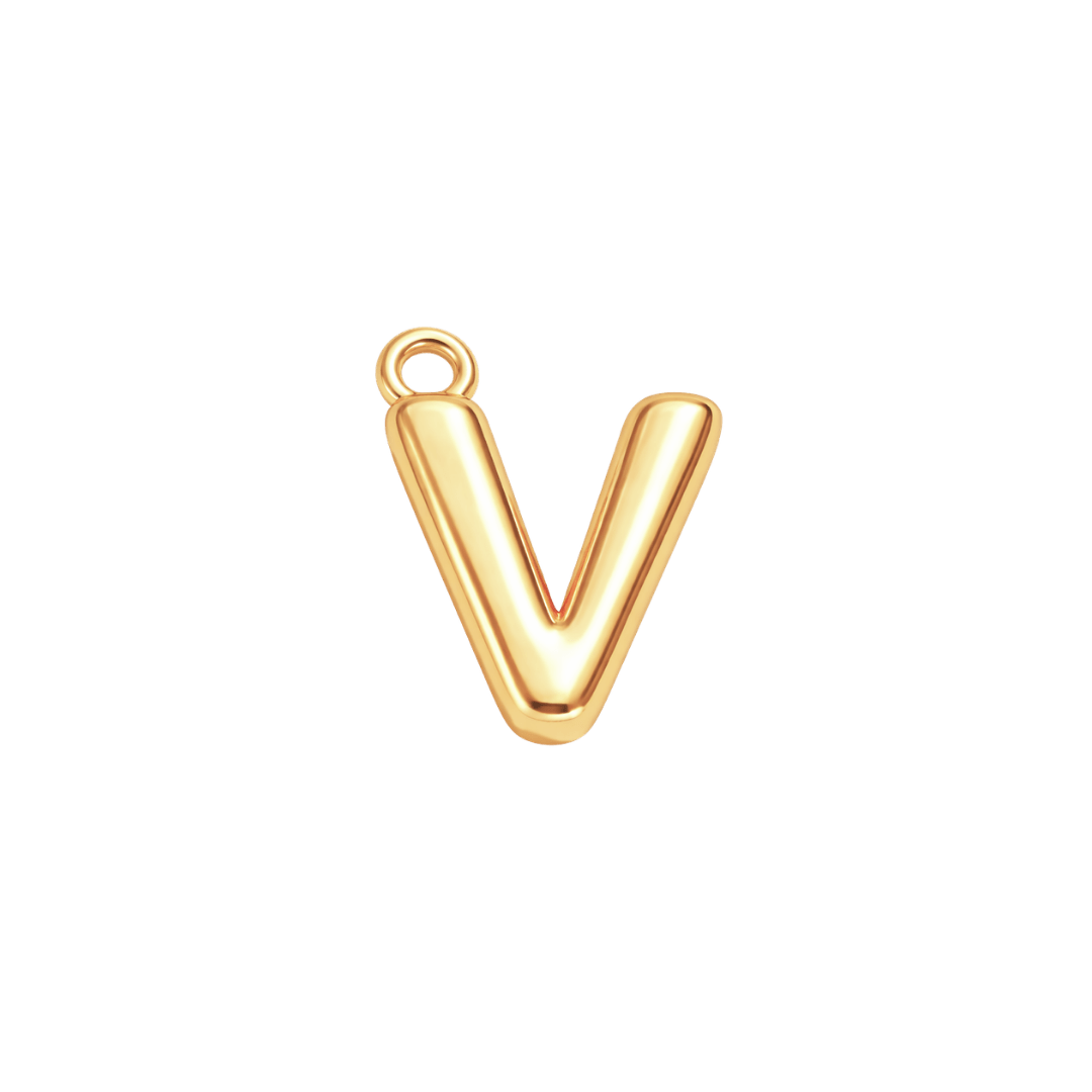 Mini Initial Charm - Luisa Luxe gold jewellery