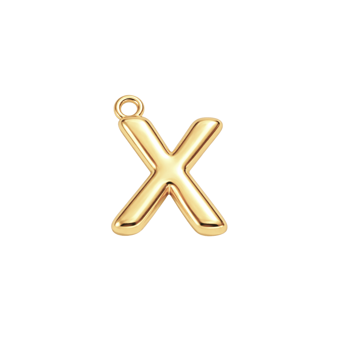 Mini Initial Charm - Luisa Luxe gold jewellery