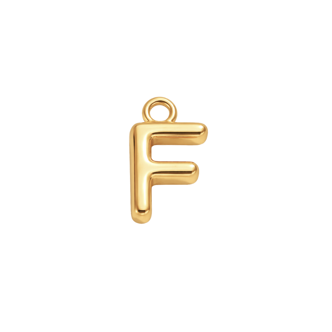 Mini Initial Charm - Luisa Luxe gold jewellery