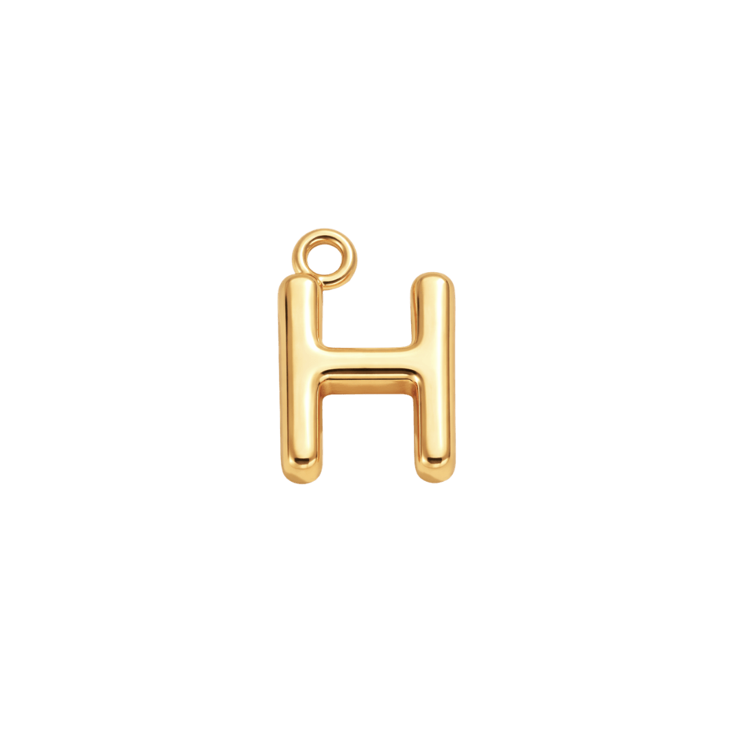 Mini Initial Charm - Luisa Luxe gold jewellery