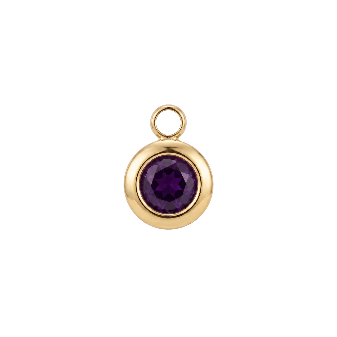 Mini Birthstone Charm - Luisa Luxe gold jewellery