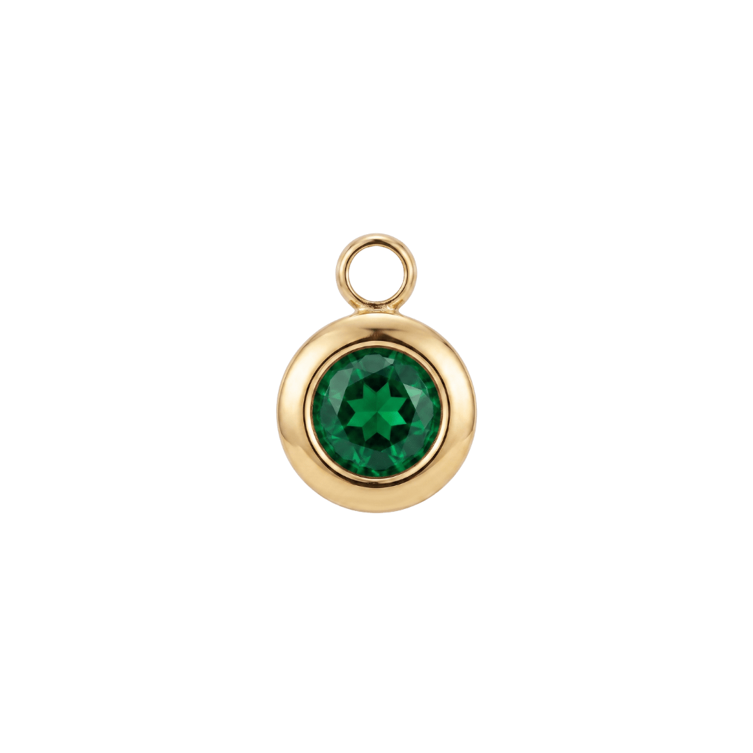 Mini Birthstone Charm - Luisa Luxe gold jewellery