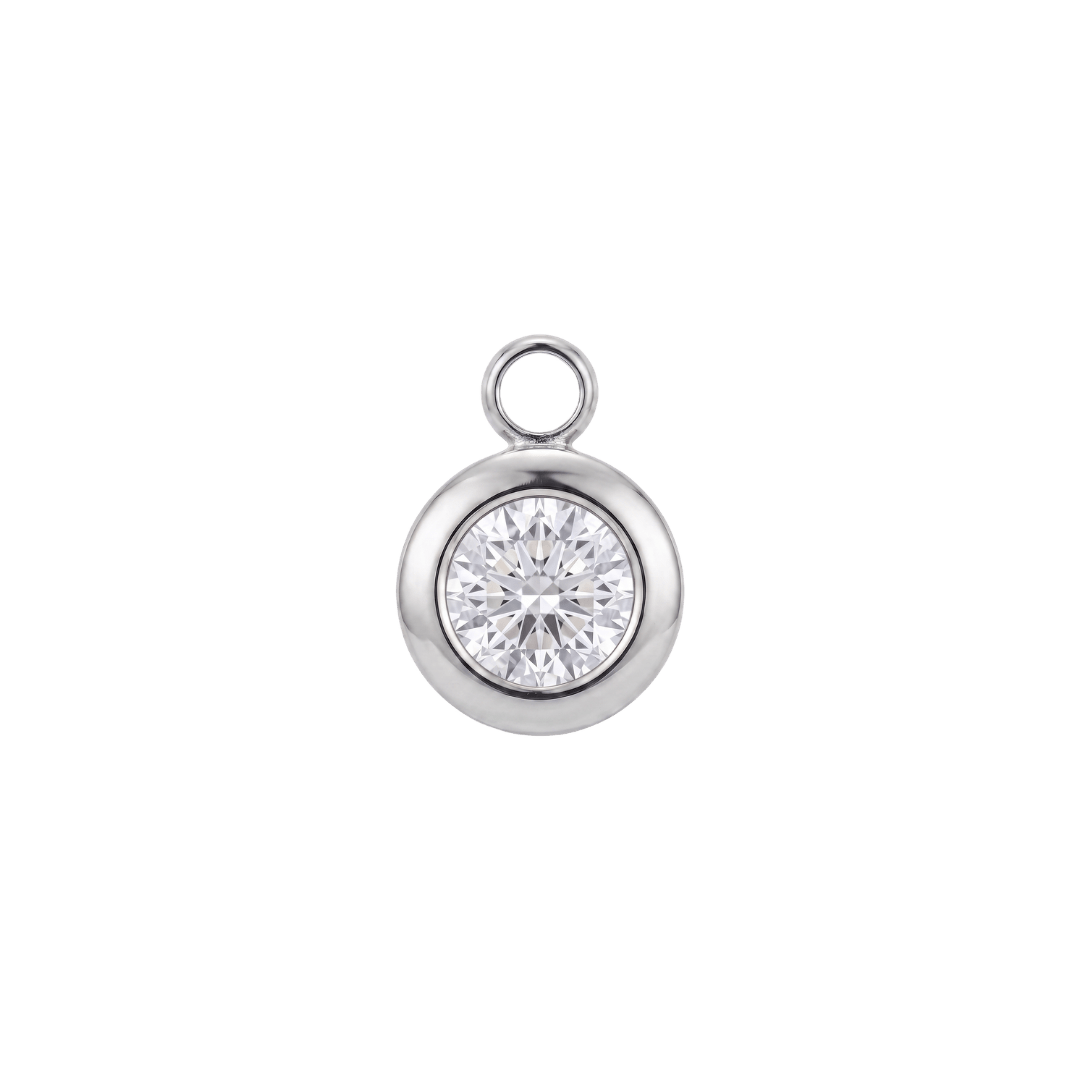 Mini Birthstone Charm - Luisa Luxe gold jewellery