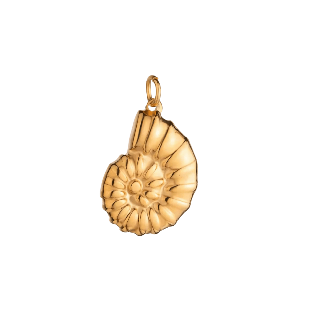 Nautilus Shell Charm - Luisa Luxe gold jewellery