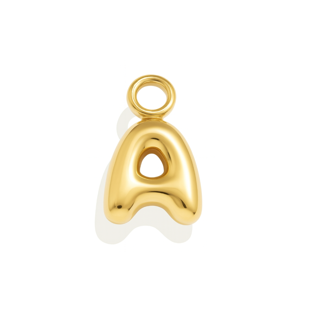 Bubble Letter Charm