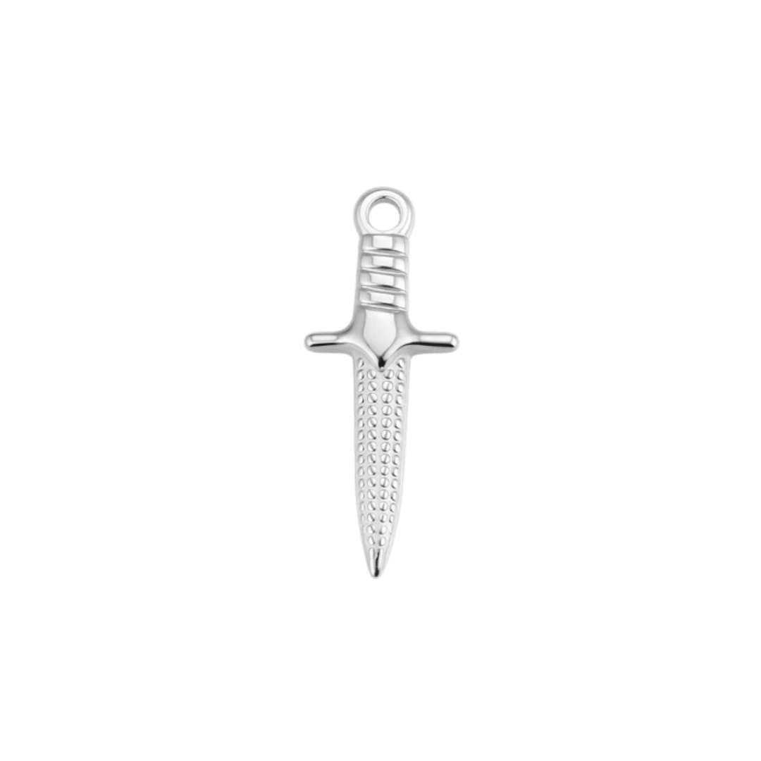 Silver Sword Charm - Luisa Luxe gold jewellery