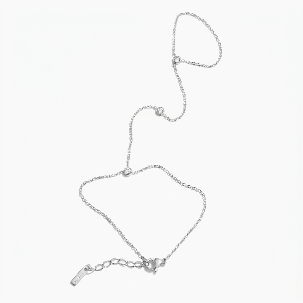 Teddy Handchain | Silver - Luisa Luxe gold jewellery