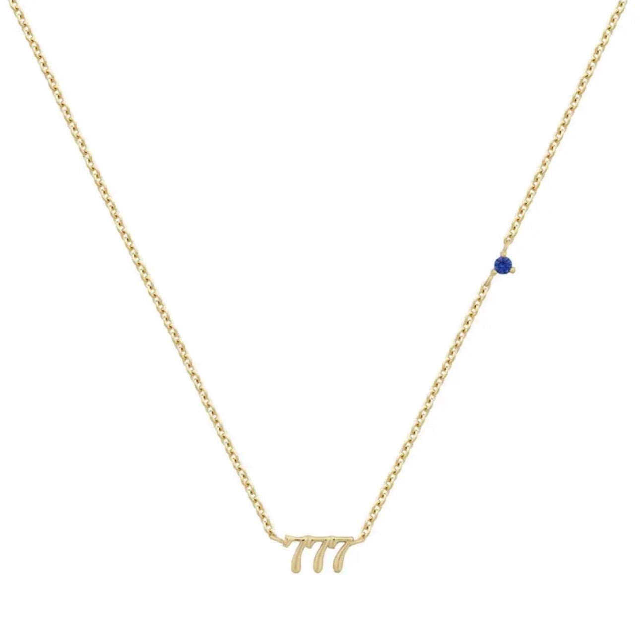 Angel Numbers Necklace - Luisa Luxe gold jewellery
